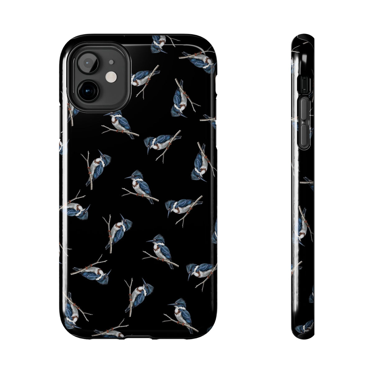 Belted Kingfisher Phone Case – animal lover, bird