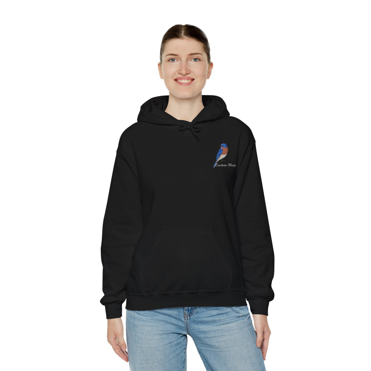 Eastern Bluebird Birding Birdwatching Bird Hoodie