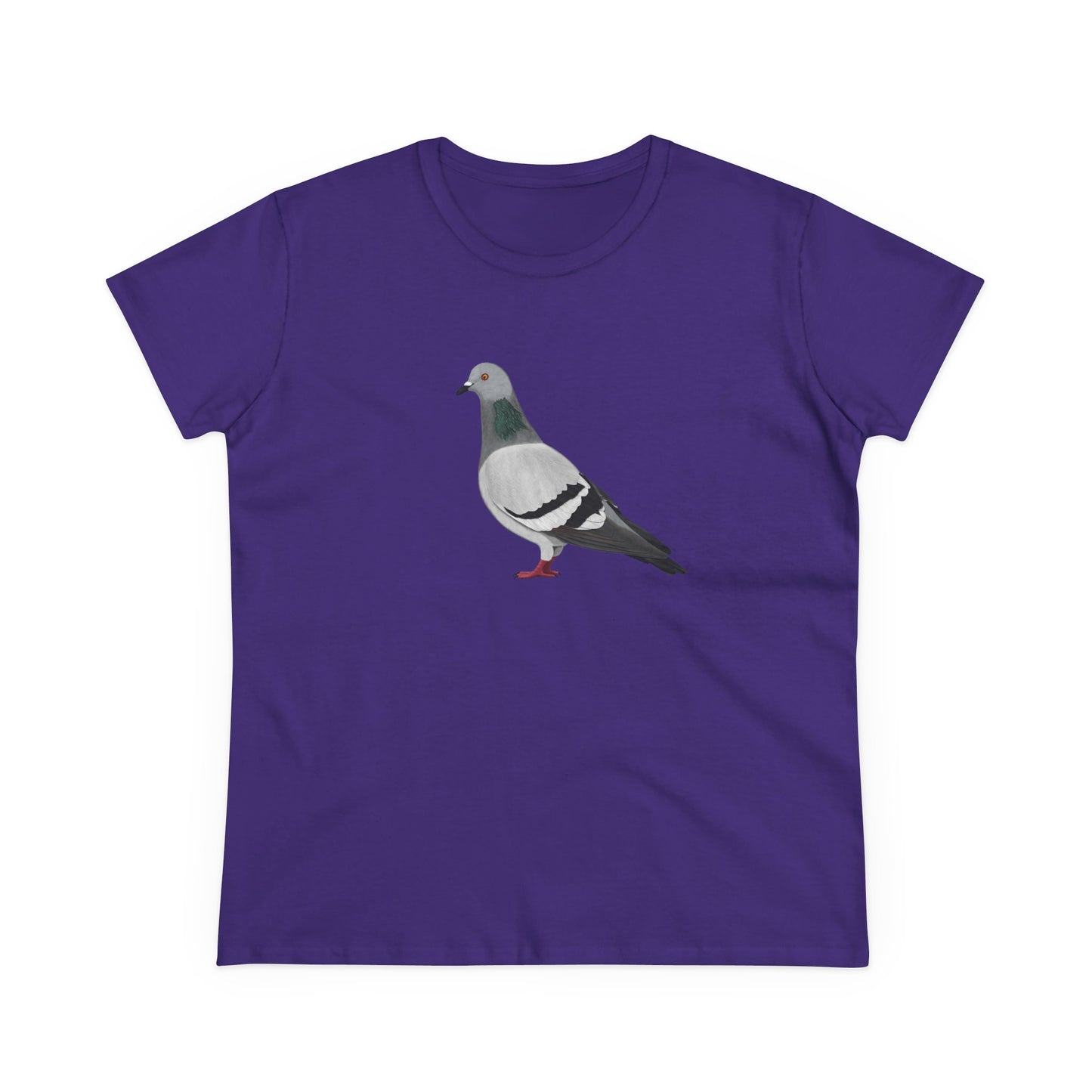 Pigeon Bird Design for Birdwatchers and Bird Lovers Women's T-Shirt