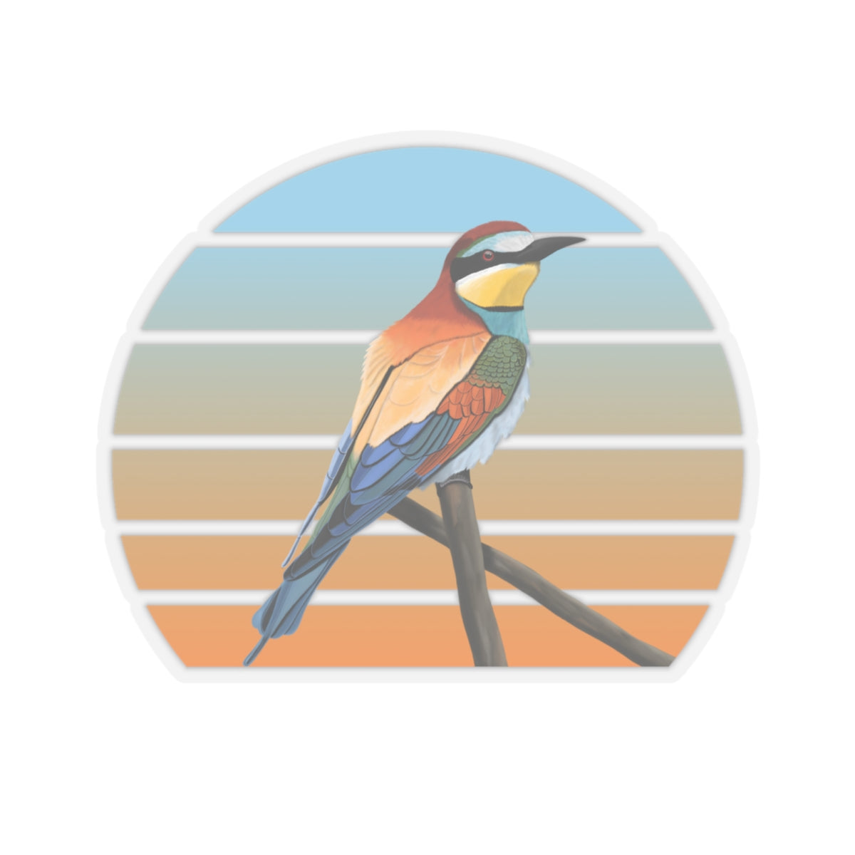 Bee-Eater Bird Sticker