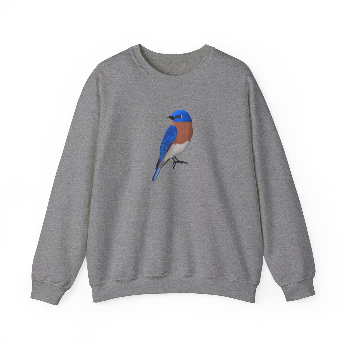 Bluebird Bird Watcher Biologist Crewneck Sweatshirt