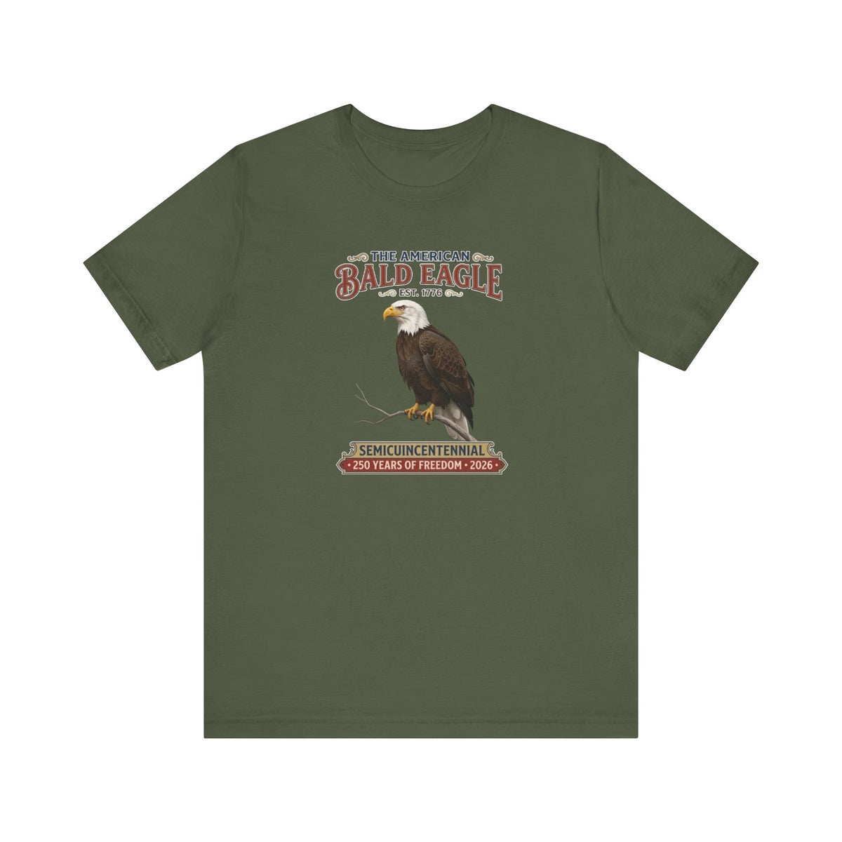 Vintage American Bald Eagle T-Shirt | US 250th Anniversary Semiquincentennial