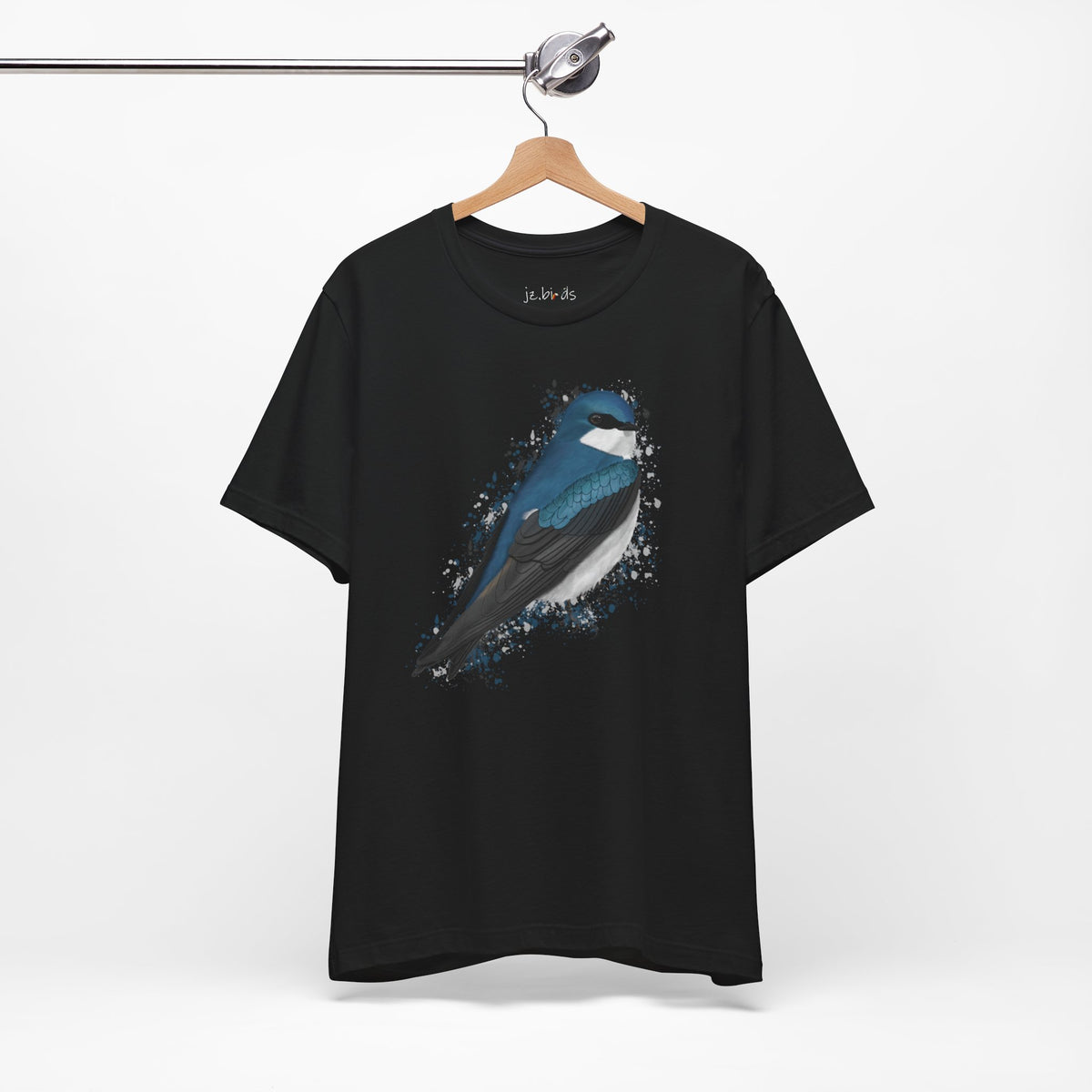 Tree Swallow T-Shirt in Black