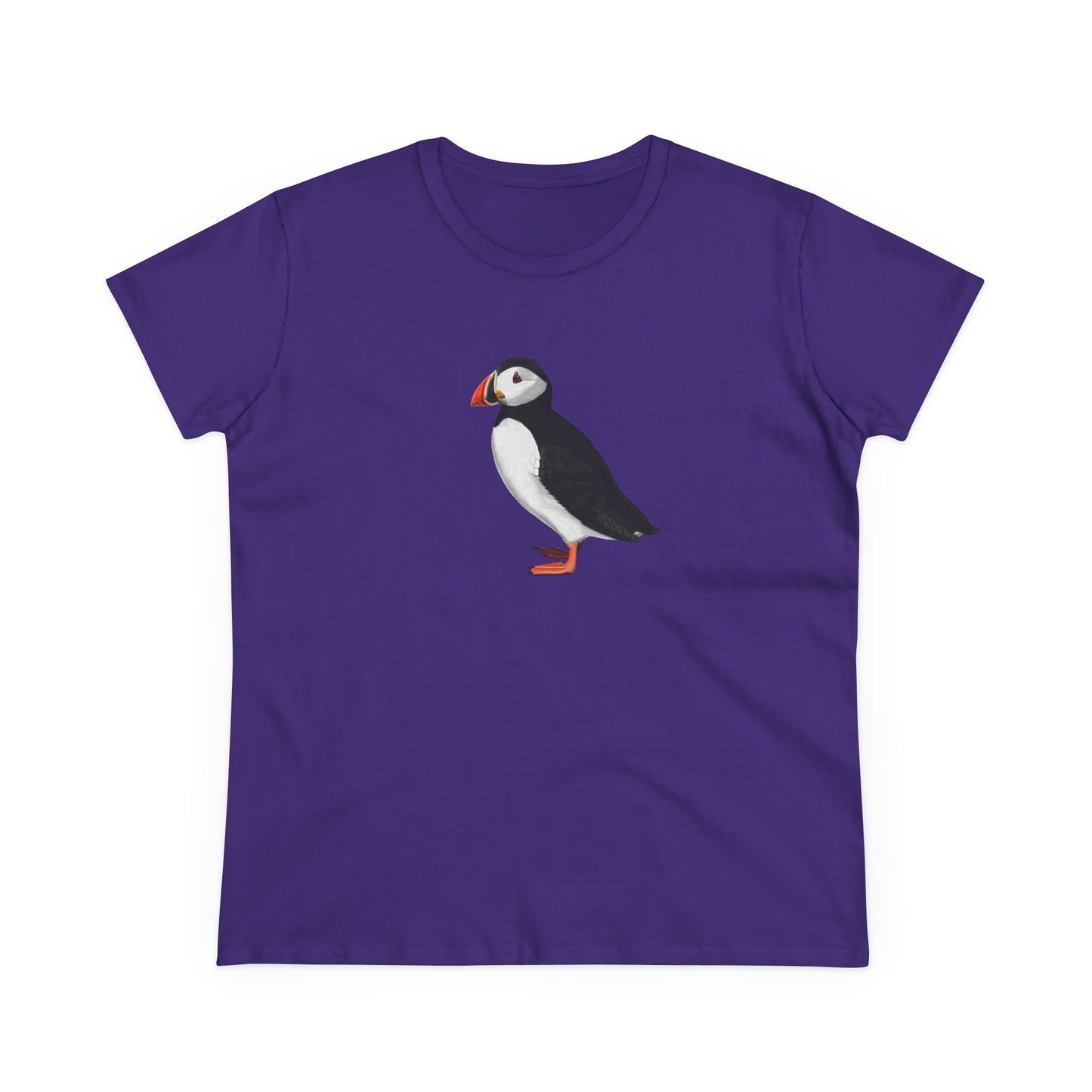Puffin Bird Design for Birdwatchers and Bird Lovers Women's T-Shirt