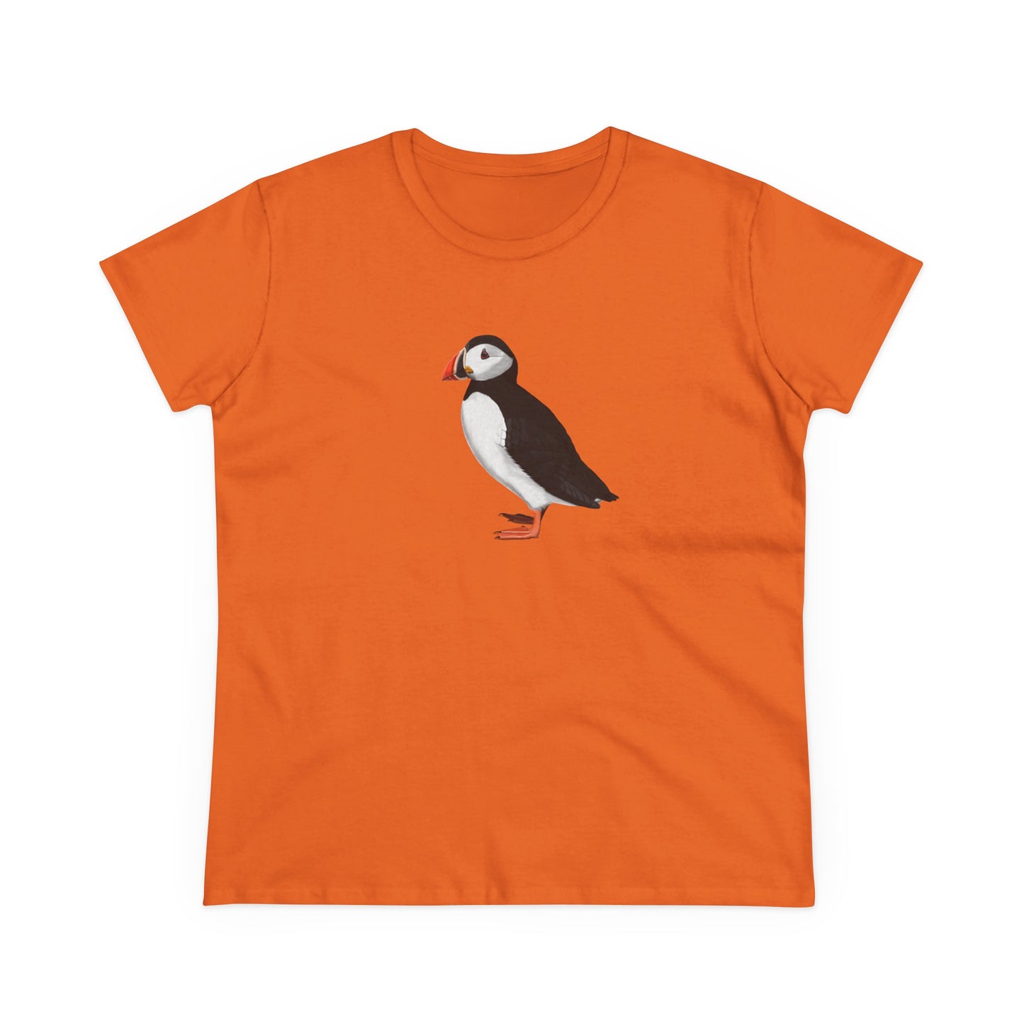 Puffin Bird Design for Birdwatchers and Bird Lovers Women's T-Shirt