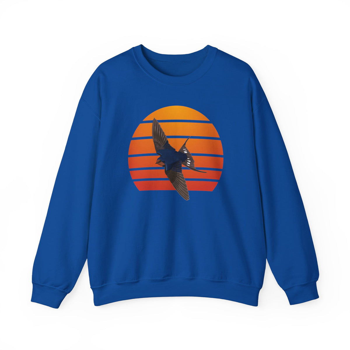 Barn Swallow Sweatshirt – Crew neck and DTG style