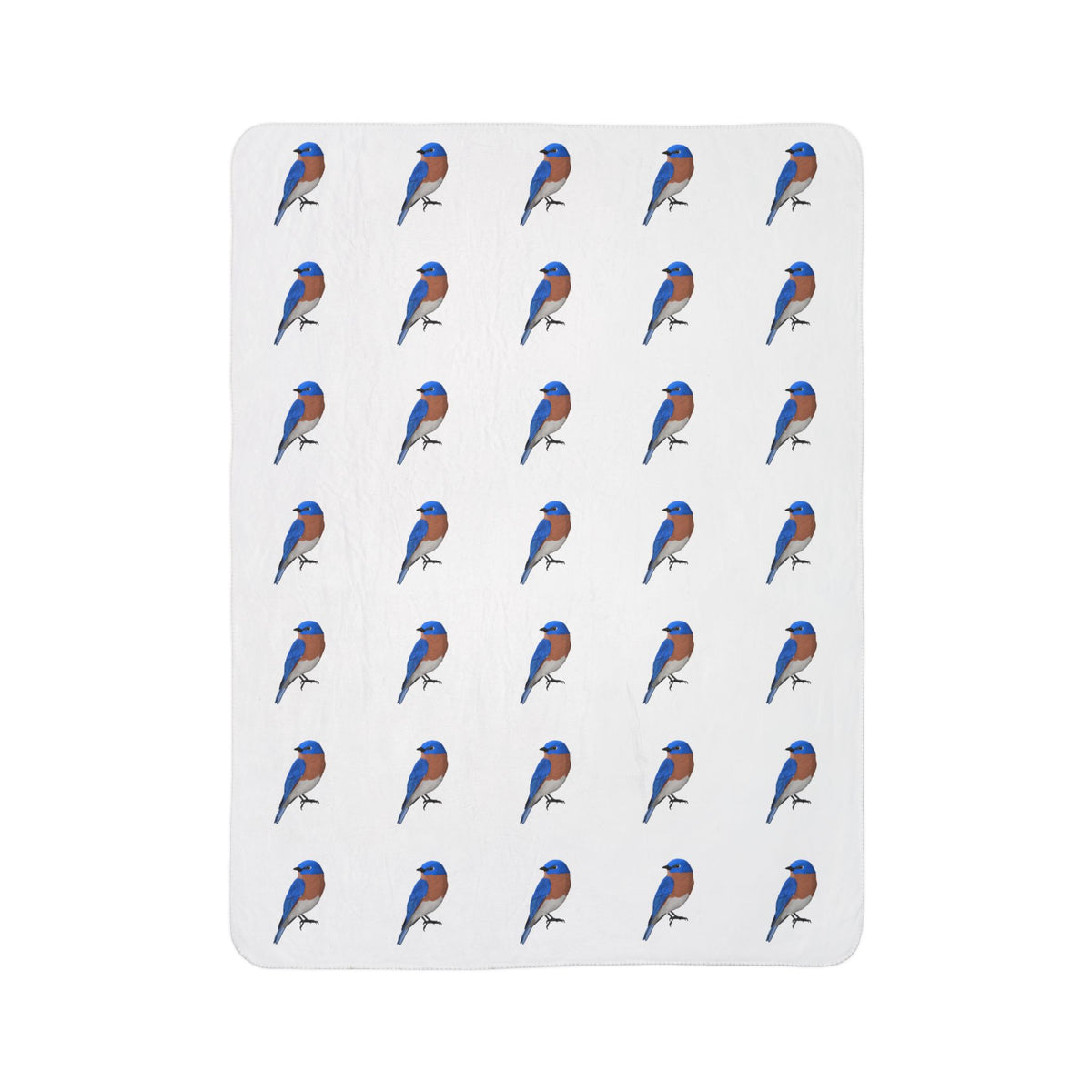 Bluebird Blanket – bird Pattern
