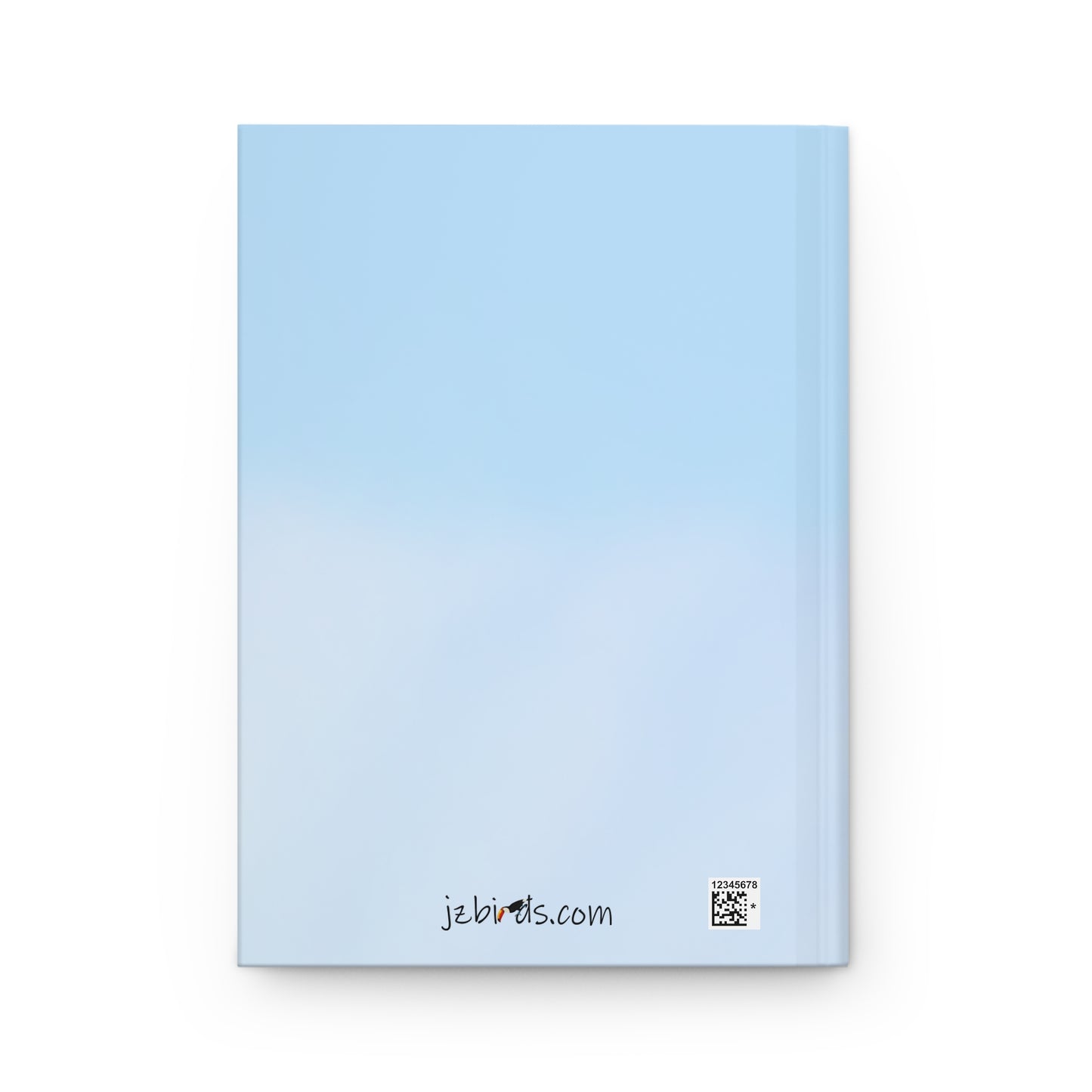 European Robin Bird Hardcover Journal 150 Pages 5.75"x8" for Bird Enthusiasts & Birdwatchers