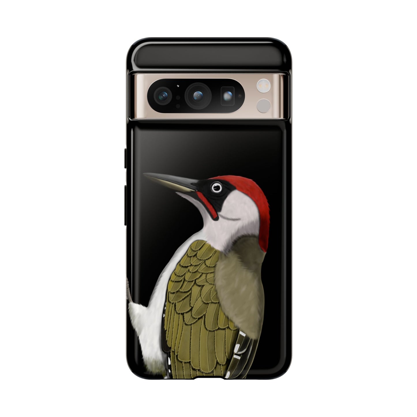 Grünspecht Vogel iPhone & Google Pixel Vogelmotiv Handyhülle
