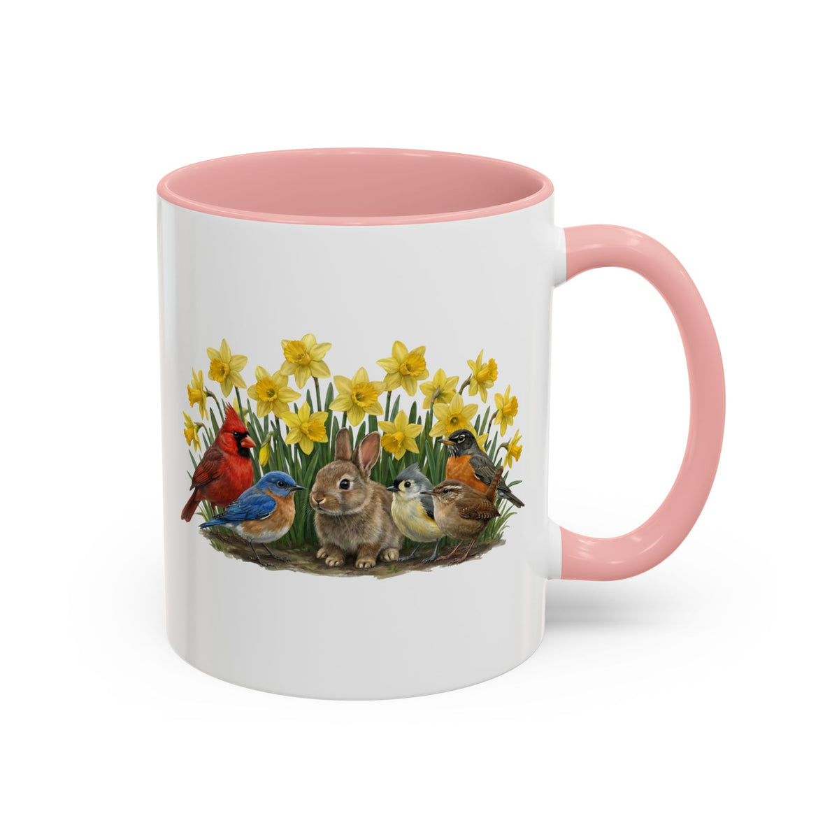 Bluebird and Cardinal Mug – 11oz, 15oz
