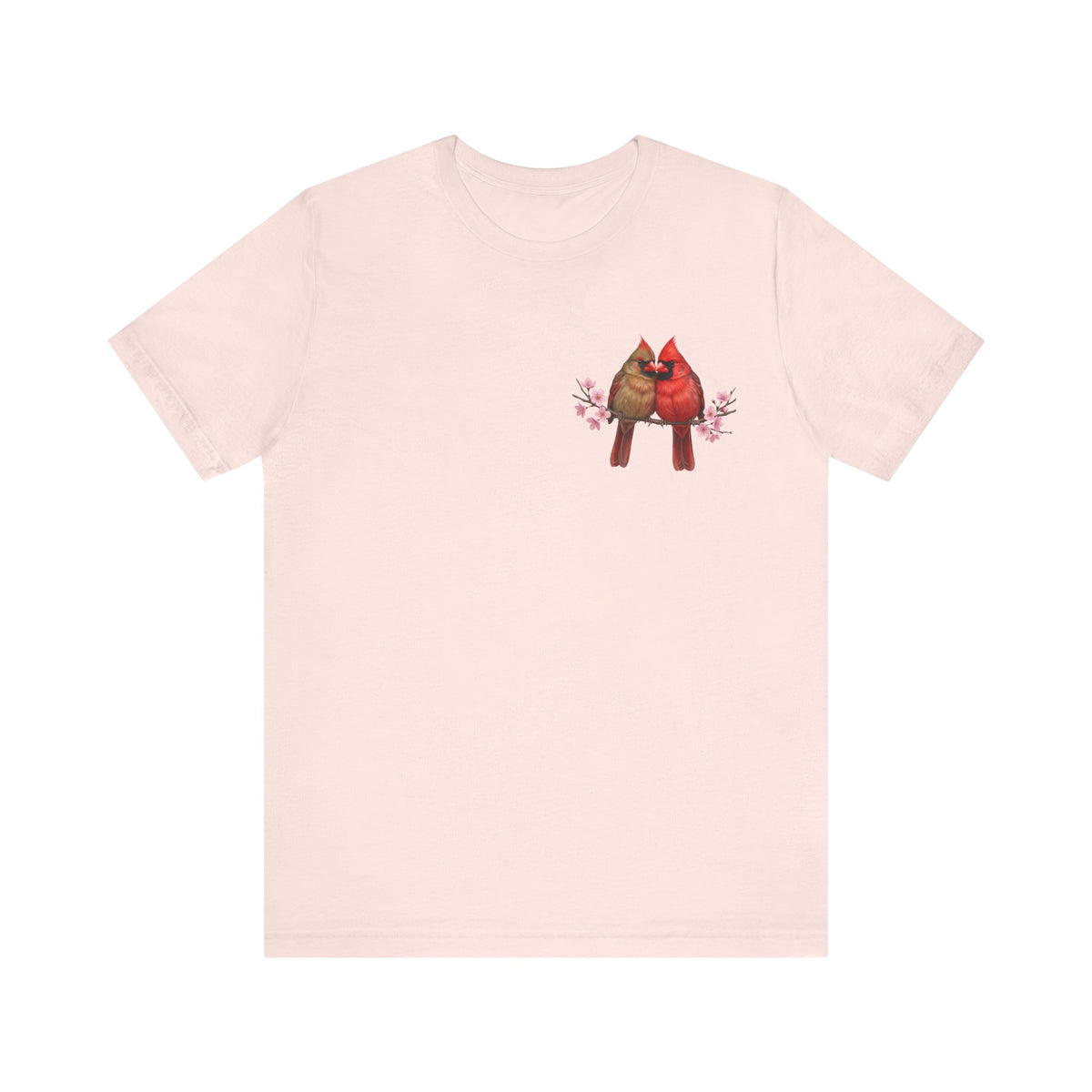 Northern Cardinal T-Shirt on bird lover background