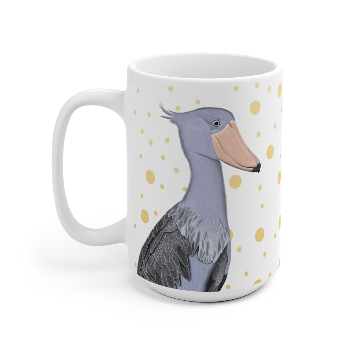 Schuhschnabel mit Goldenen Tasse – 11 oz, 11oz