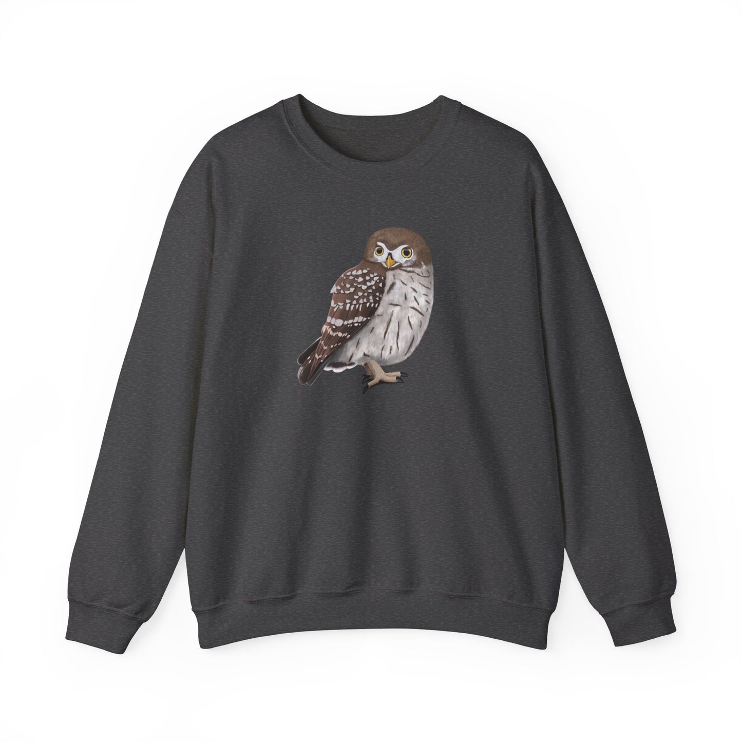 Owl Bird Watcher Biologist Crewneck Sweatshirt