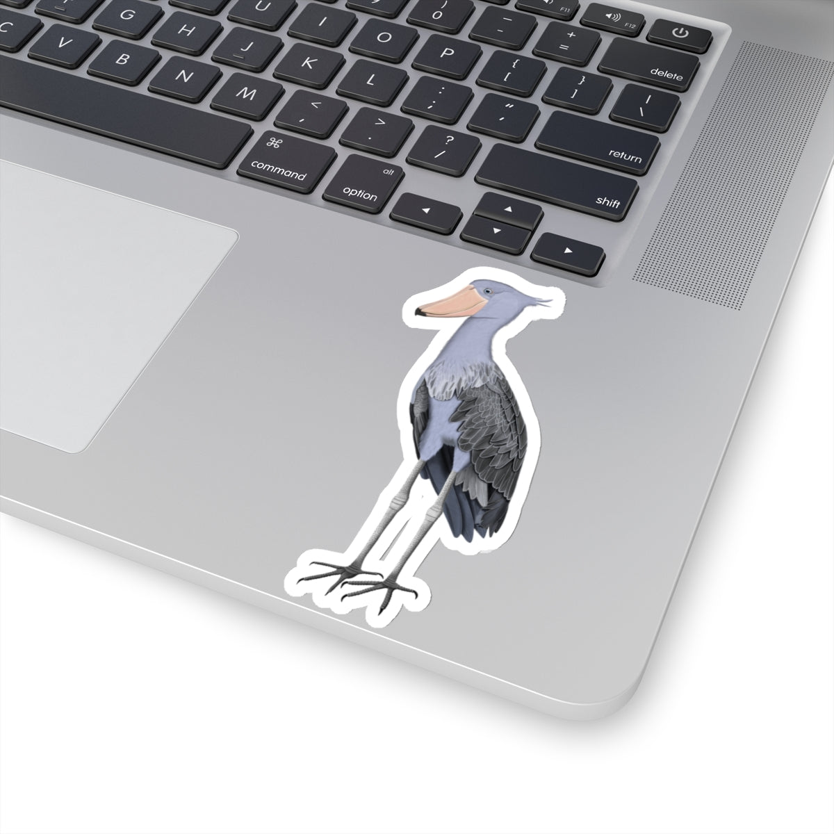Shoebill Bird Kiss-Cut Sticker - jz.birds