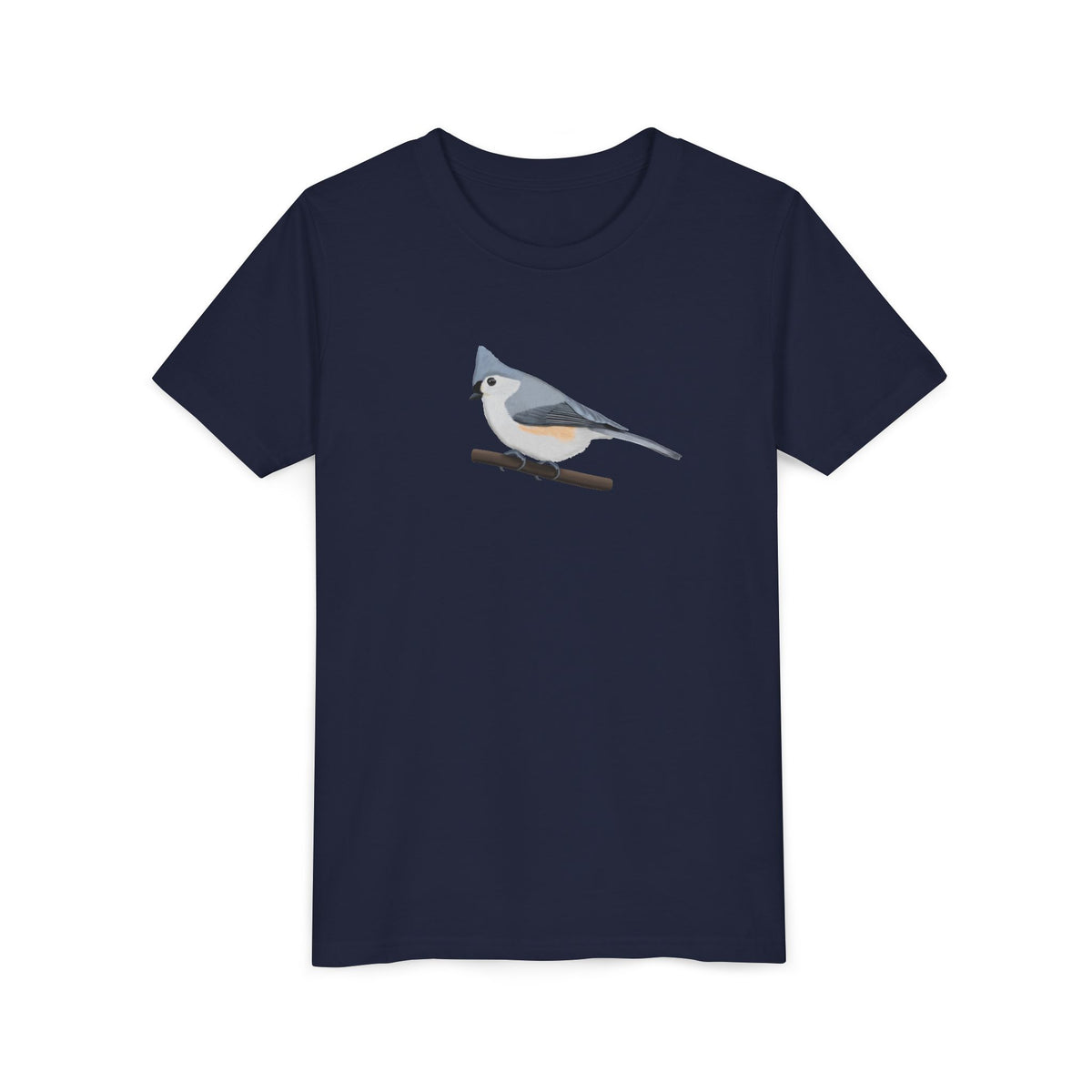 Tufted Titmouse Kids T-Shirts – Bright Clothing and Colorful Bird Design style