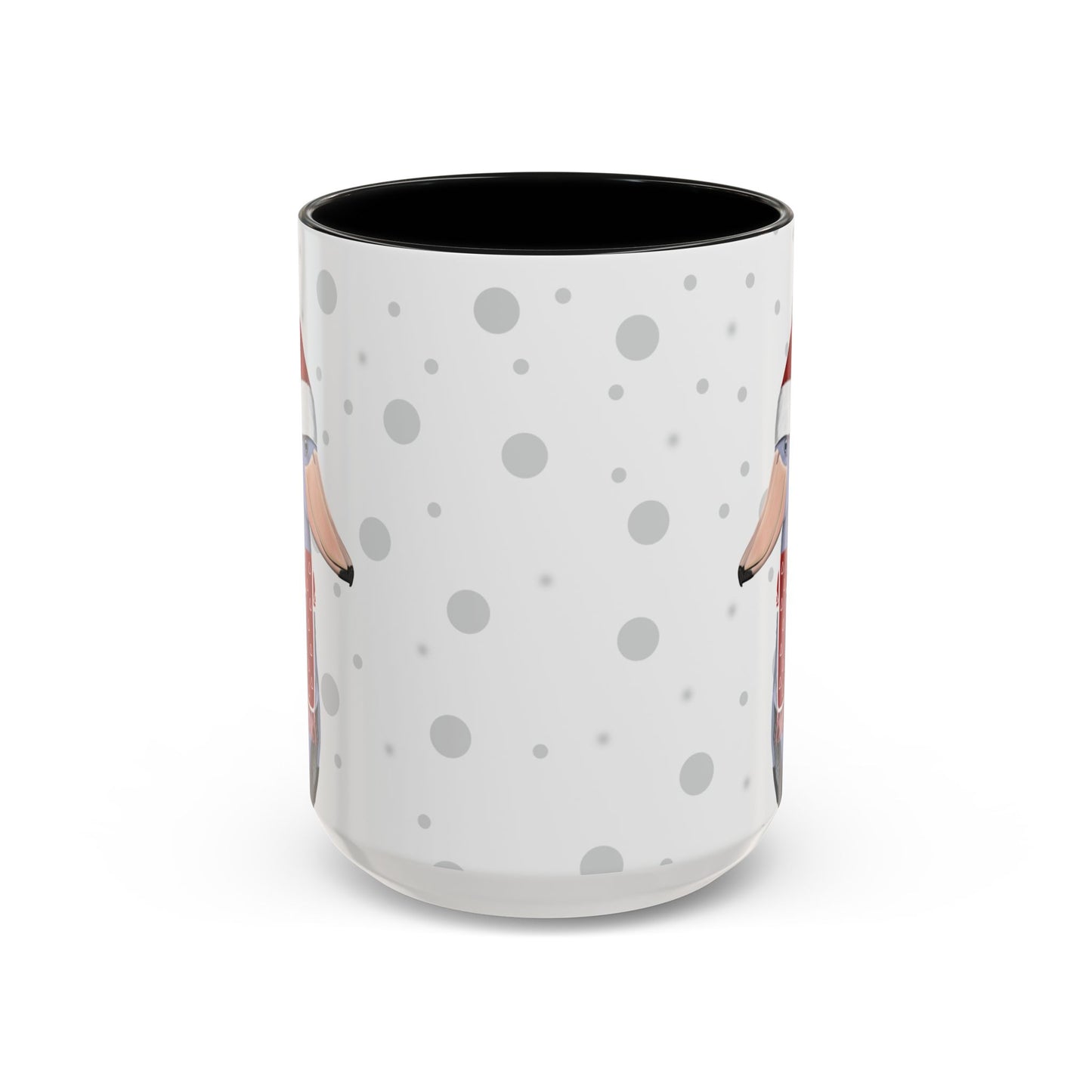 ハシビロコウのクリスマスバードコーヒーマグ