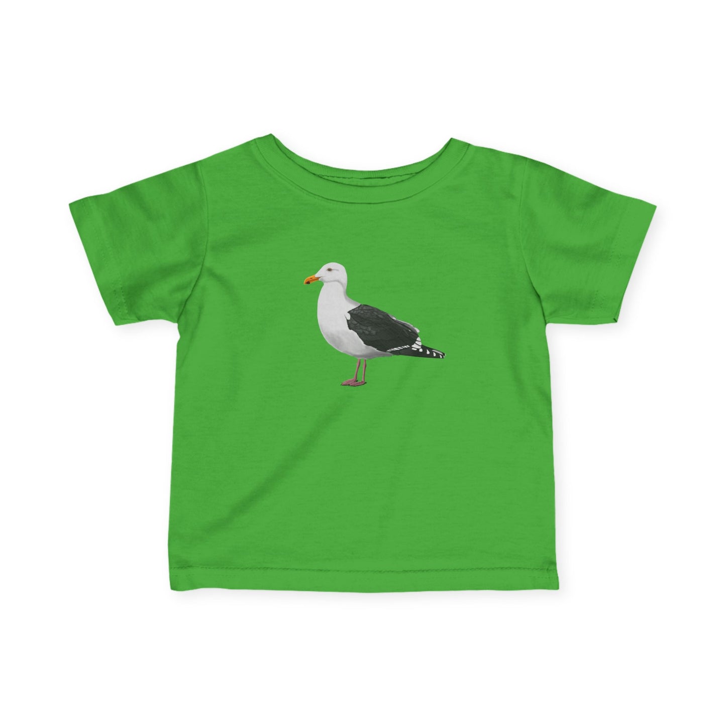 Süßes Möwe Vogel Tiermotiv T-Shirt für Babys und Kleinkinder
