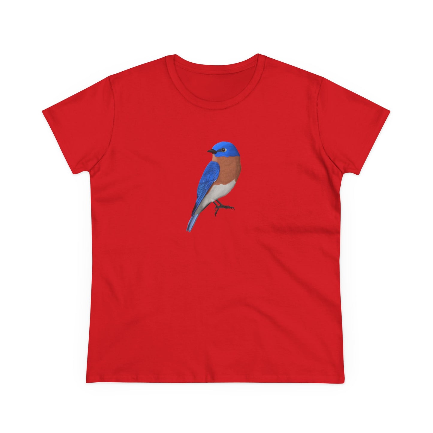 Bluebird Bird Design for Birdwatchers and Bird Lovers Women's T-Shirt