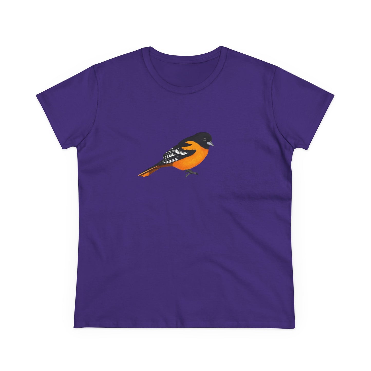 Baltimore Oriole Bird Design for Birdwatchers and Bird Lovers Women's T-Shirt