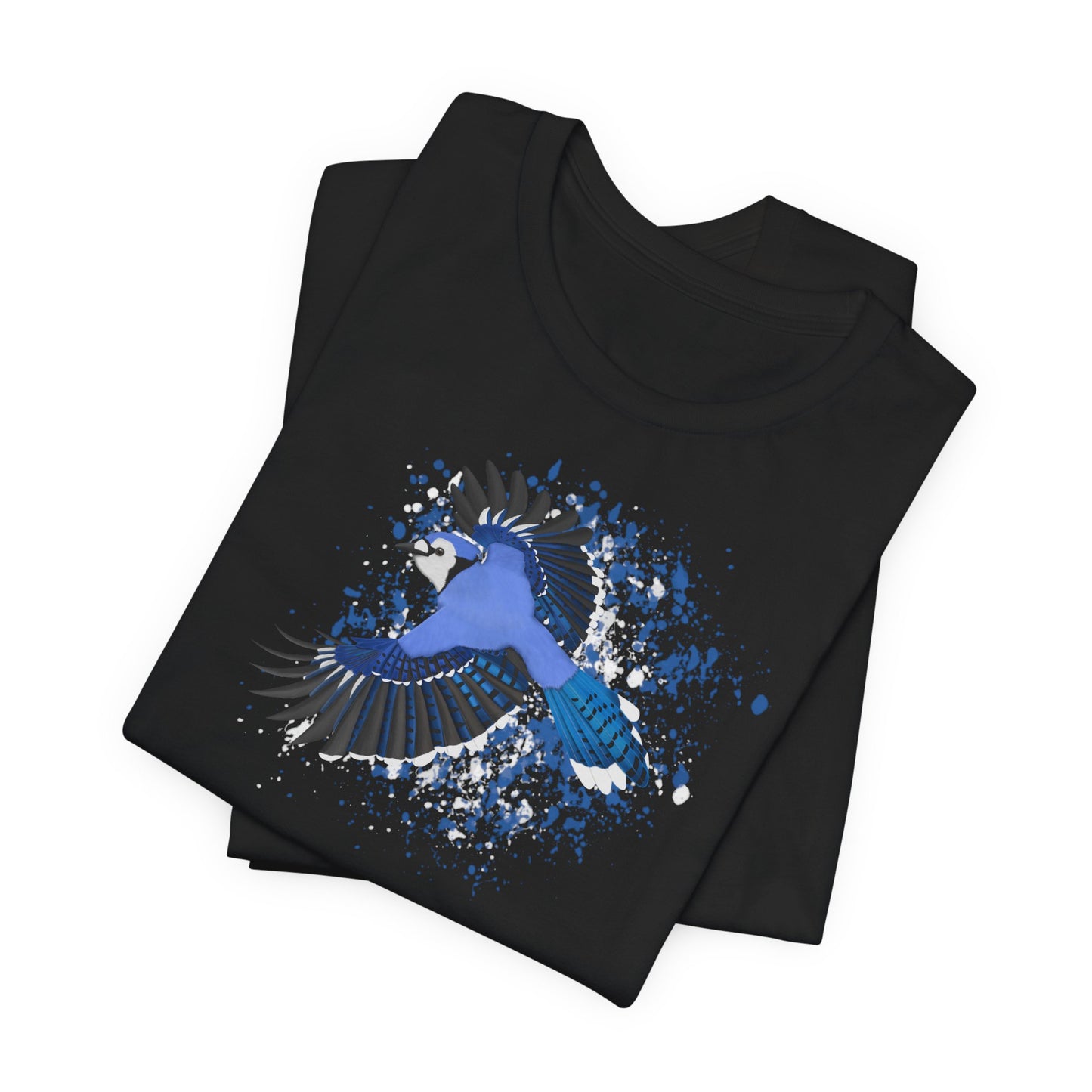 Blue Jay Vogel T-Shirt für Vogelfreunde