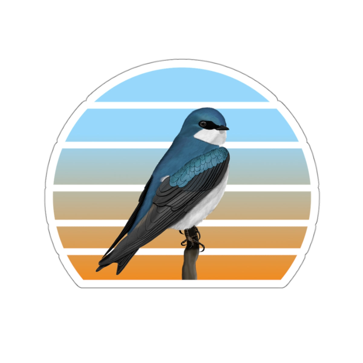 Tree Swallow Paper products on Home & Living background