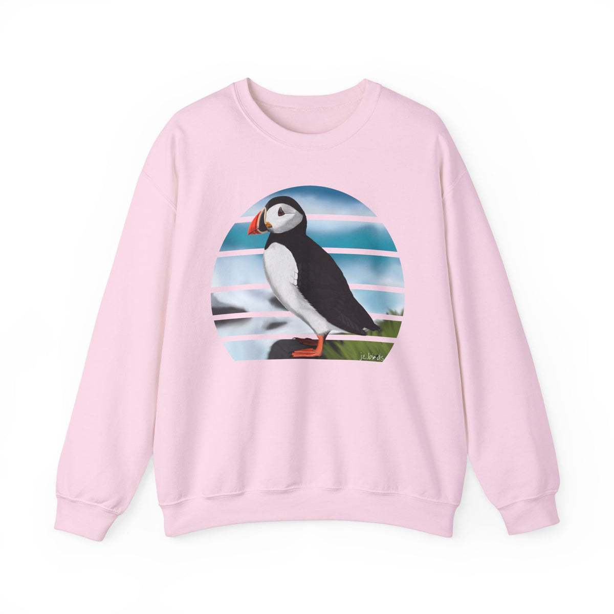 Puffin Bird Sweatshirt – Crew neck and DTG style