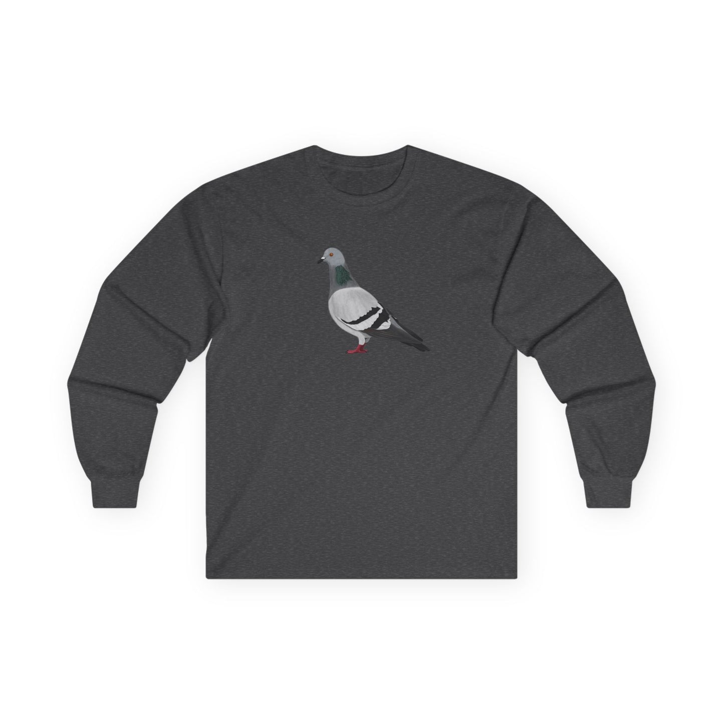 Pigeon Birding & Birdwatching Bird Cotton Long Sleeve T-Shirt