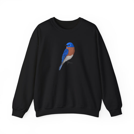 Bluebird Bird Watcher Biologist Crewneck Sweatshirt
