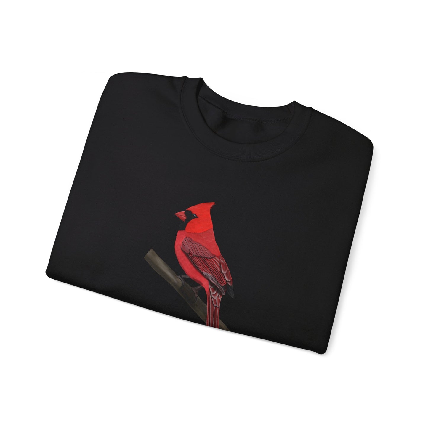Cardinal Bird Watcher Biologist Crewneck Sweatshirt