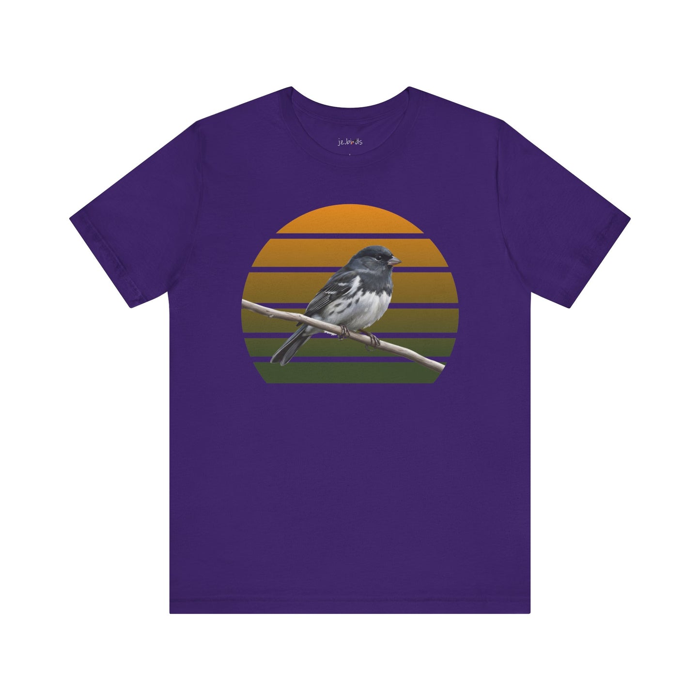 Dark-Eyed Junco T-Shirt | Unisex Retail Fit Bird Lover Tee | Wildlife Birder Gift