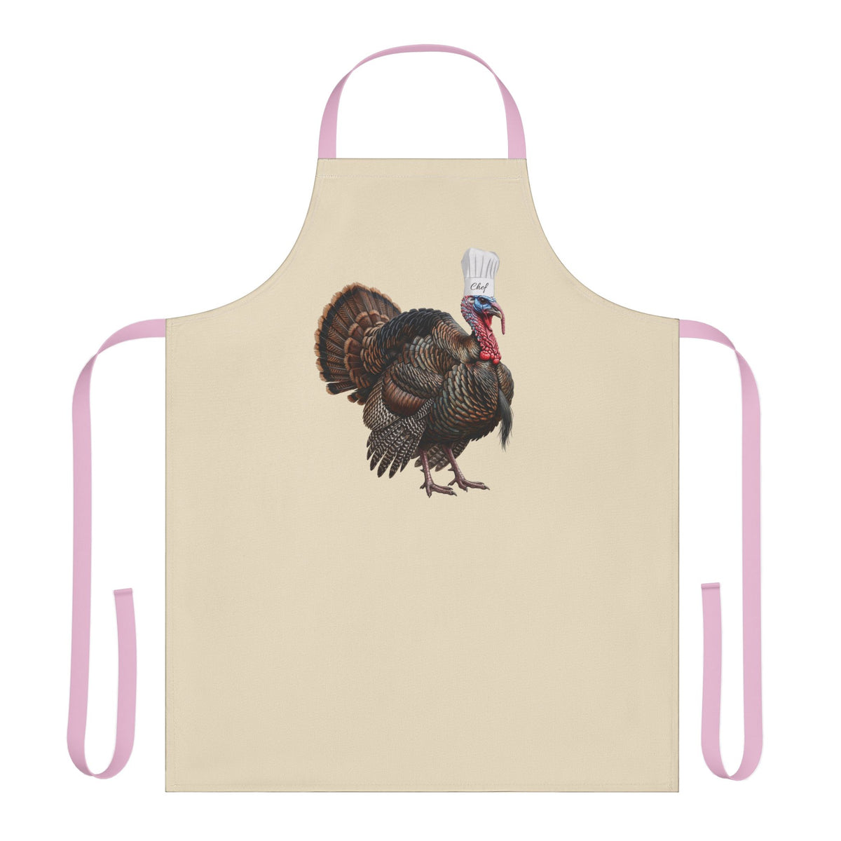 Funny Thanksgiving Turkey Apron | Chef Hat Wild Turkey | Fall Baking & Cooking Gift