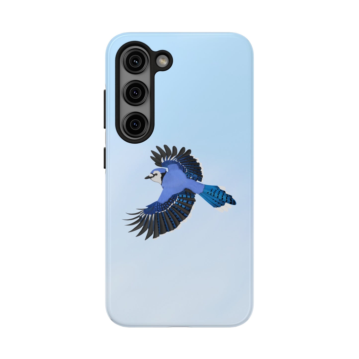 Blue Jay Bird Art Tough Phone Case