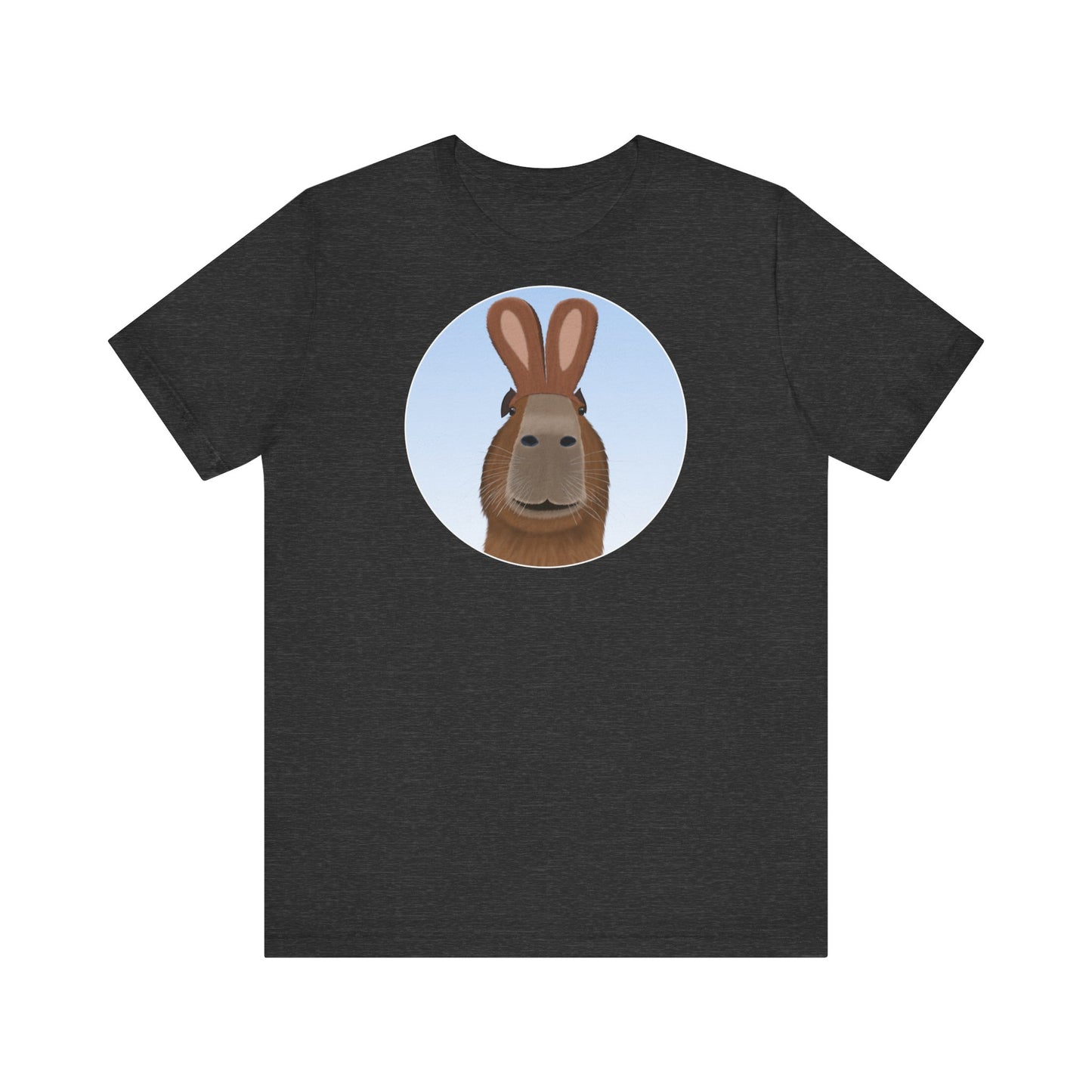 Capybara mit Hasenohren Lustiges Kaninchen T-Shirt