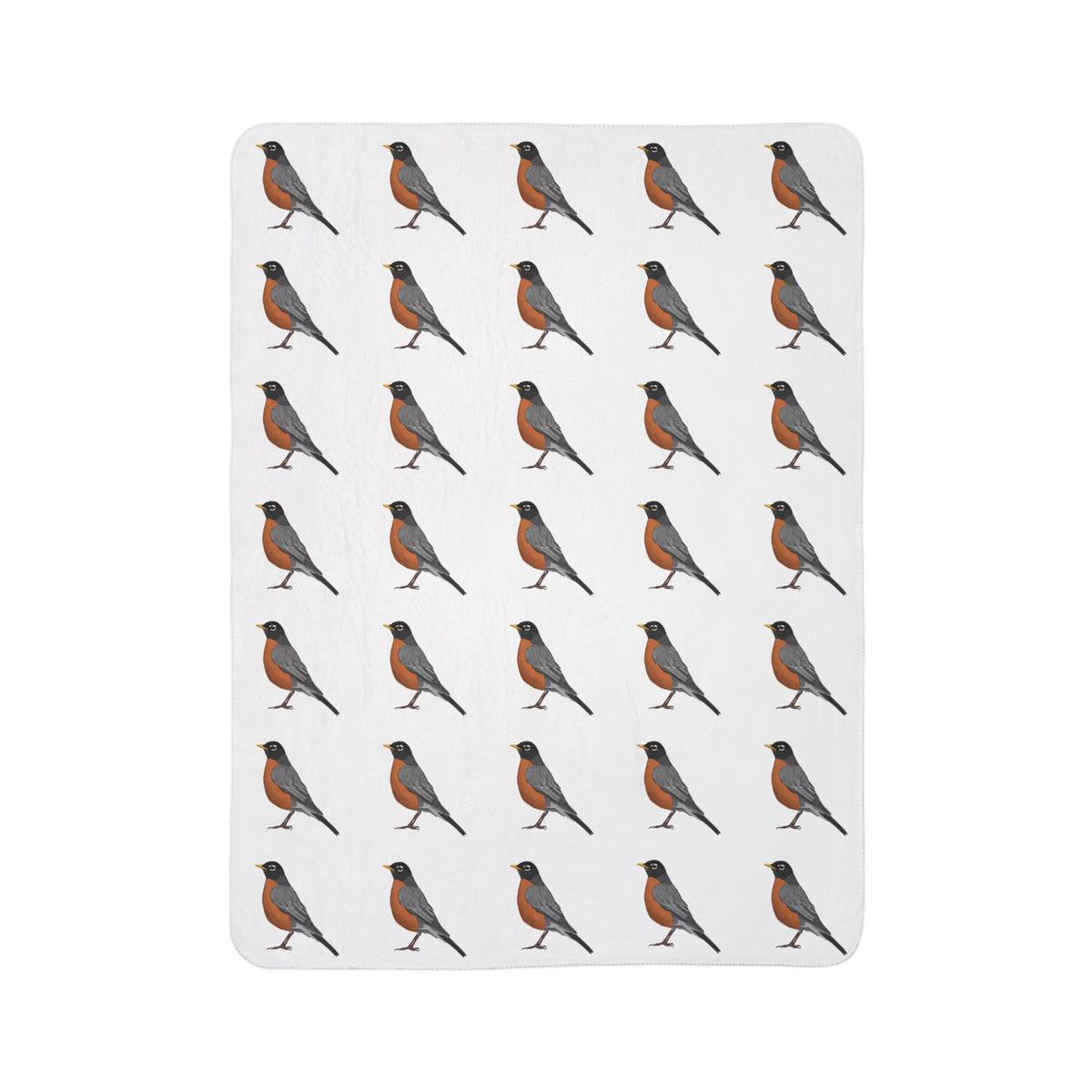 American Robin Blanket – bird Pattern