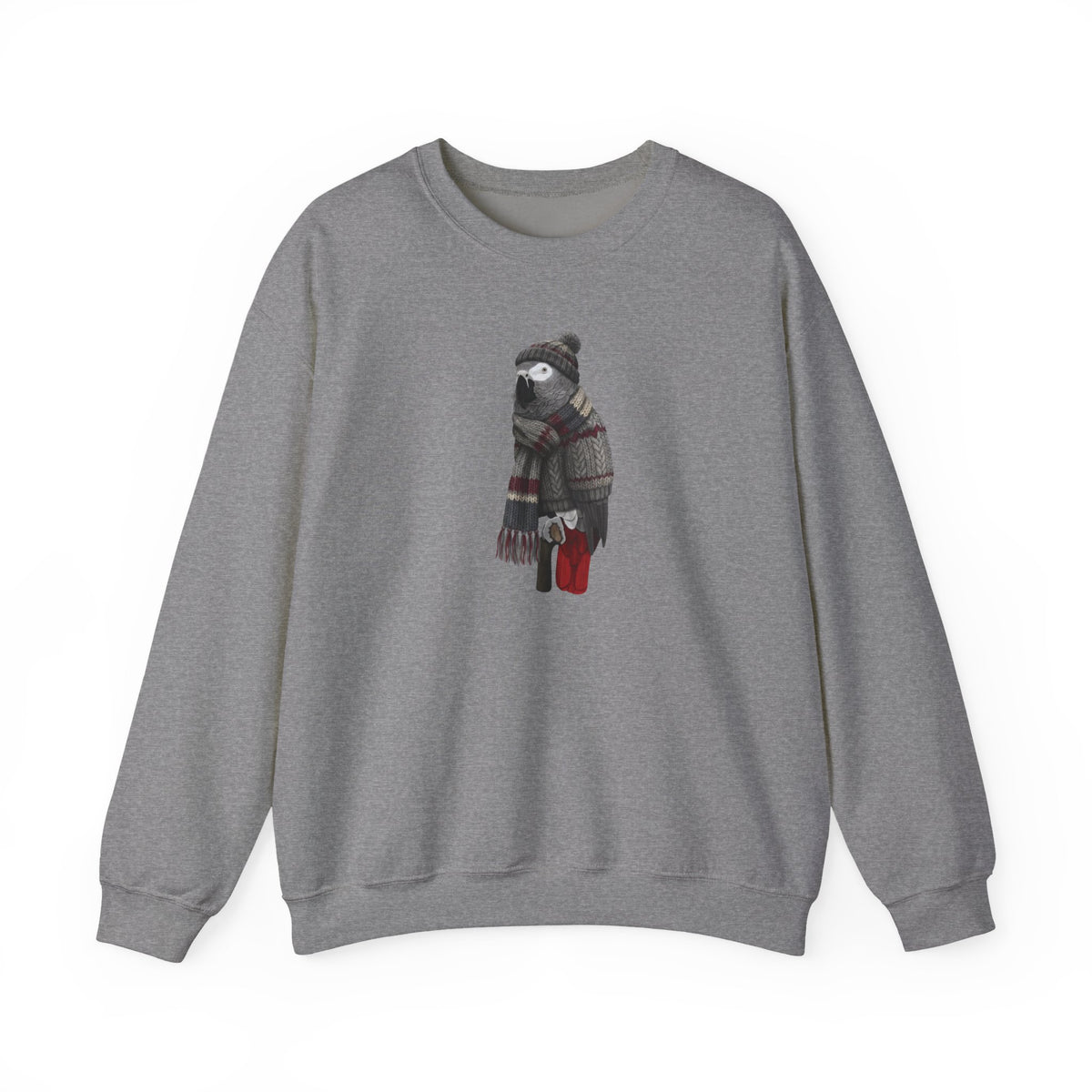 Parrot Sweatshirt – Animal Lover Gift and Avian Enthusiast style