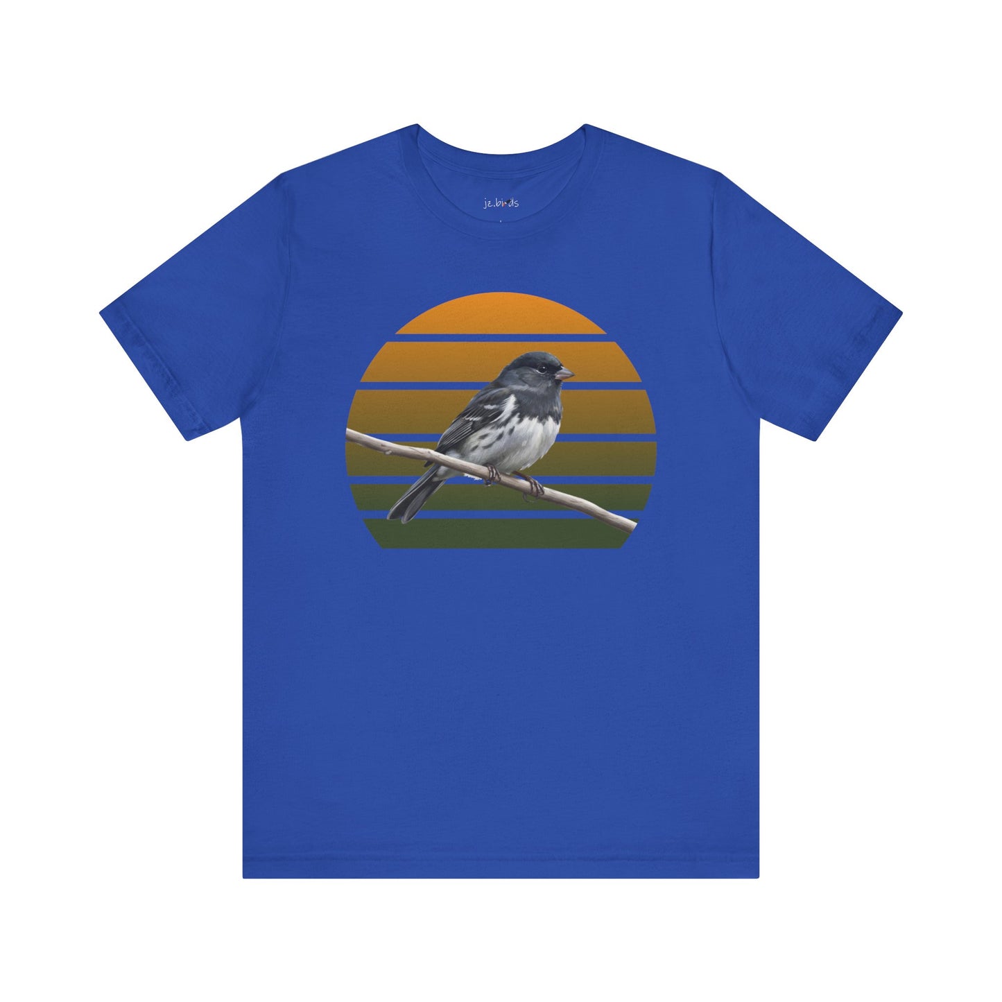 Dark-Eyed Junco T-Shirt | Unisex Retail Fit Bird Lover Tee | Wildlife Birder Gift
