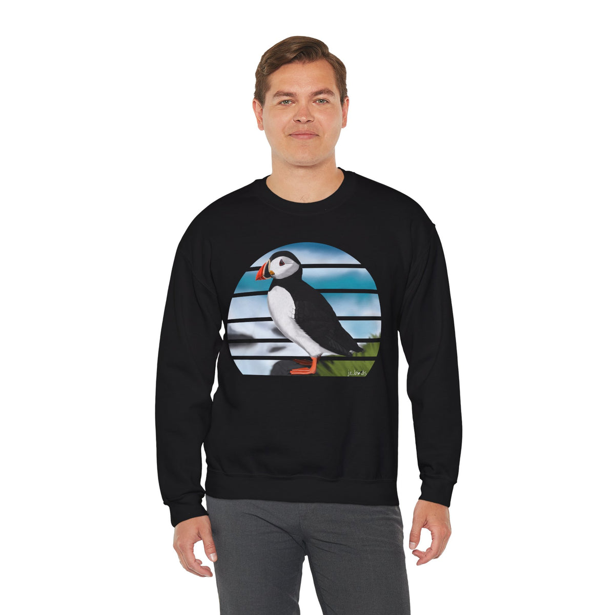 Puffin Birdlover Ornithologist Bird Sweatshirt