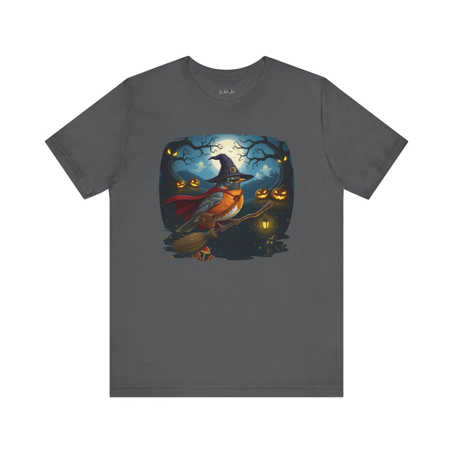 American Robin Halloween Bird T-Shirt - Spooky Halloween Costume for Bird Lovers