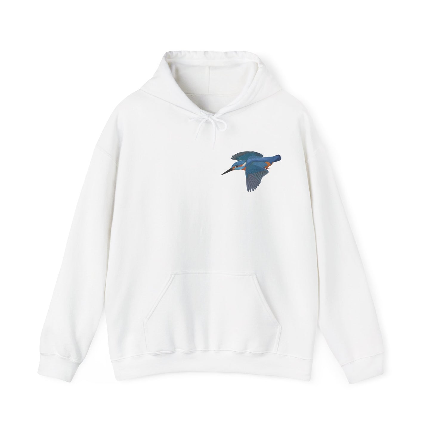 Eisvogel Vogel Hoodie - Kapuzenpullover für Vogelbeobachter & Naturliebhaber mit Vogelmotiv