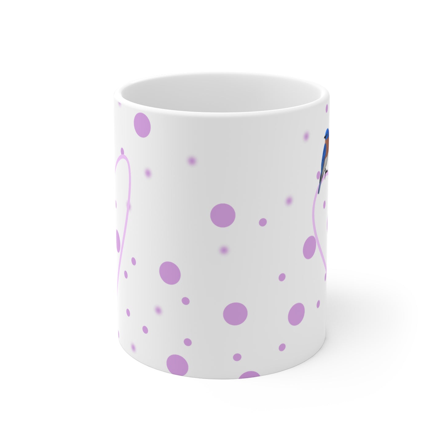Bluebird Valentine's Day Mug – funny bird Home & Living