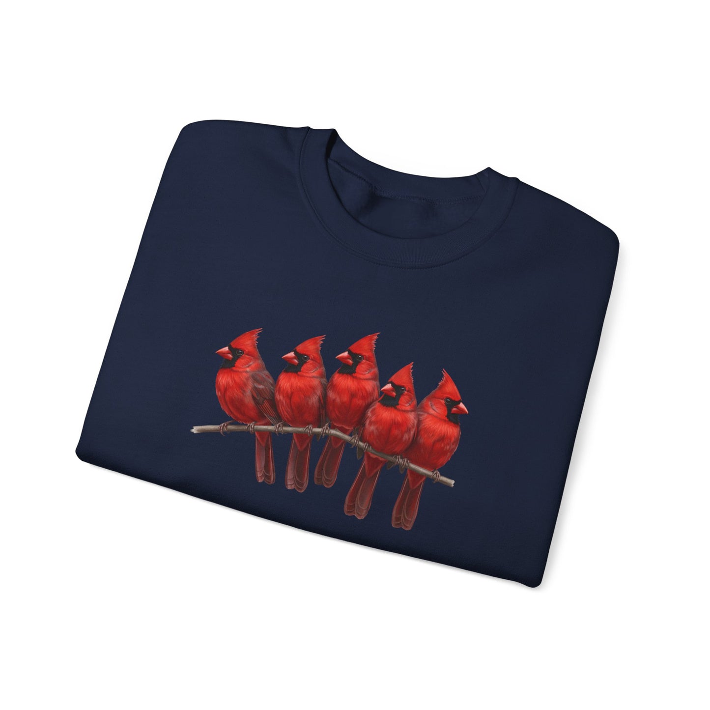 Cardinals Sweatshirt | Bird Watcher Crewneck | Unisex Songbird Gift for Bird Lovers
