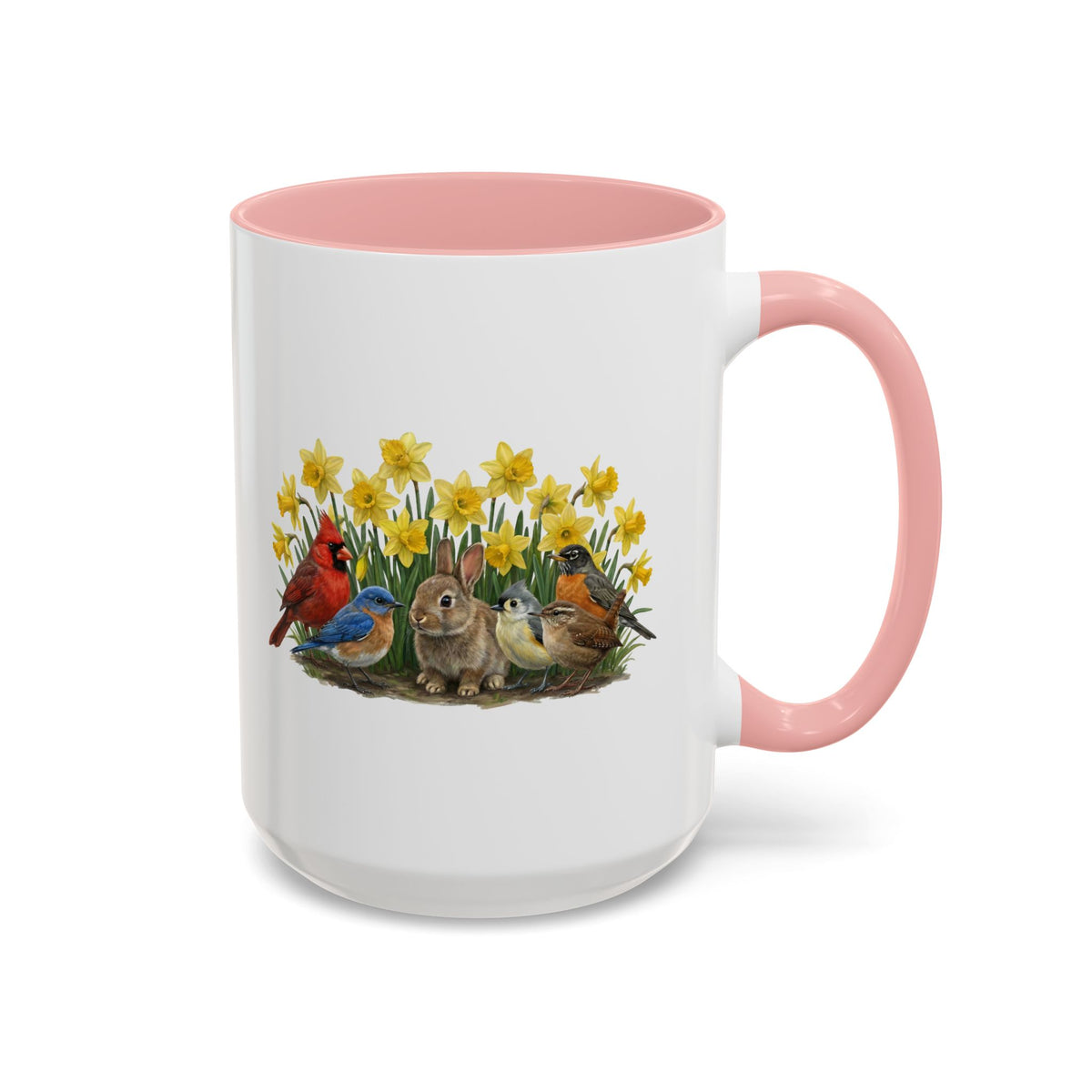 Bluebird and Cardinal Mug – 11oz 15oz style