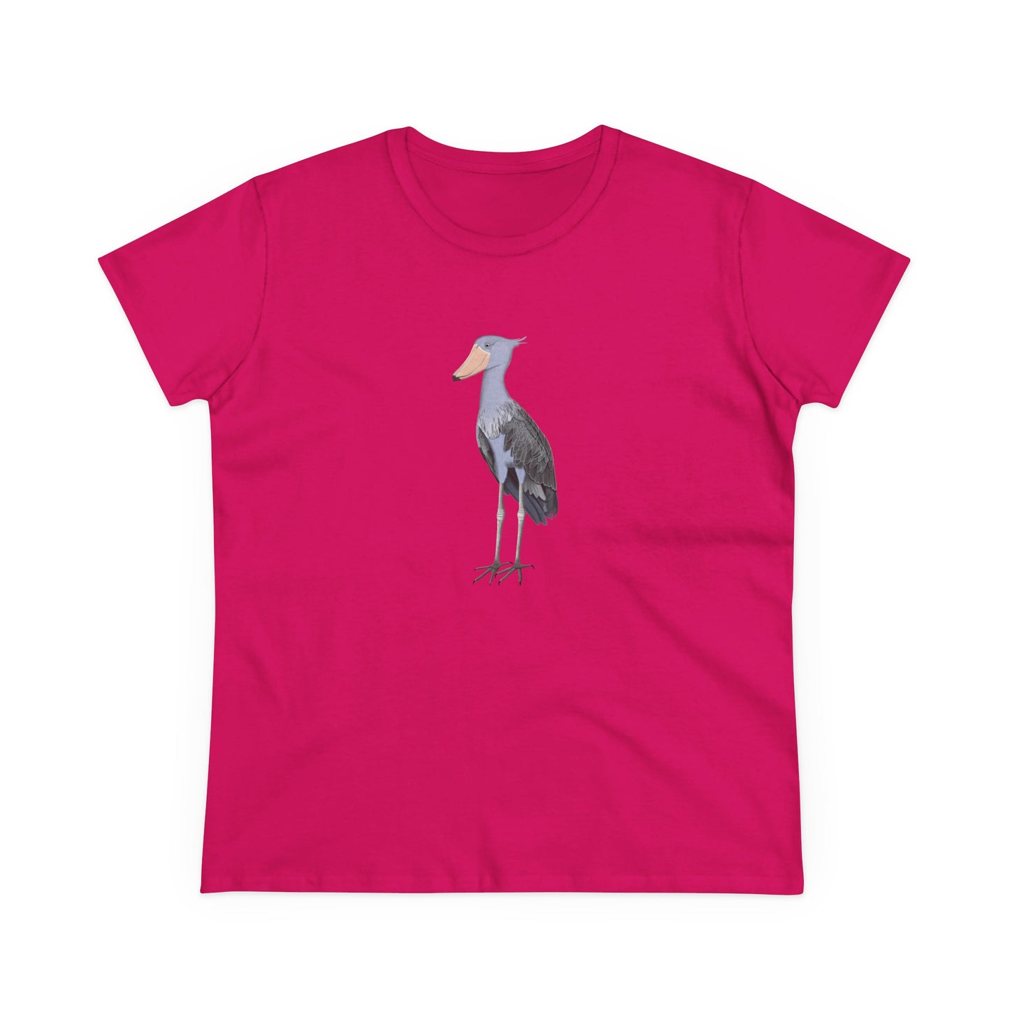 Shoebill Bird Design for Birdwatchers and Bird Lovers Women's T-Shirt