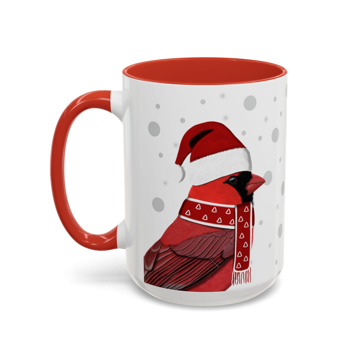 カーディナルクリスマスバードコーヒーマグ