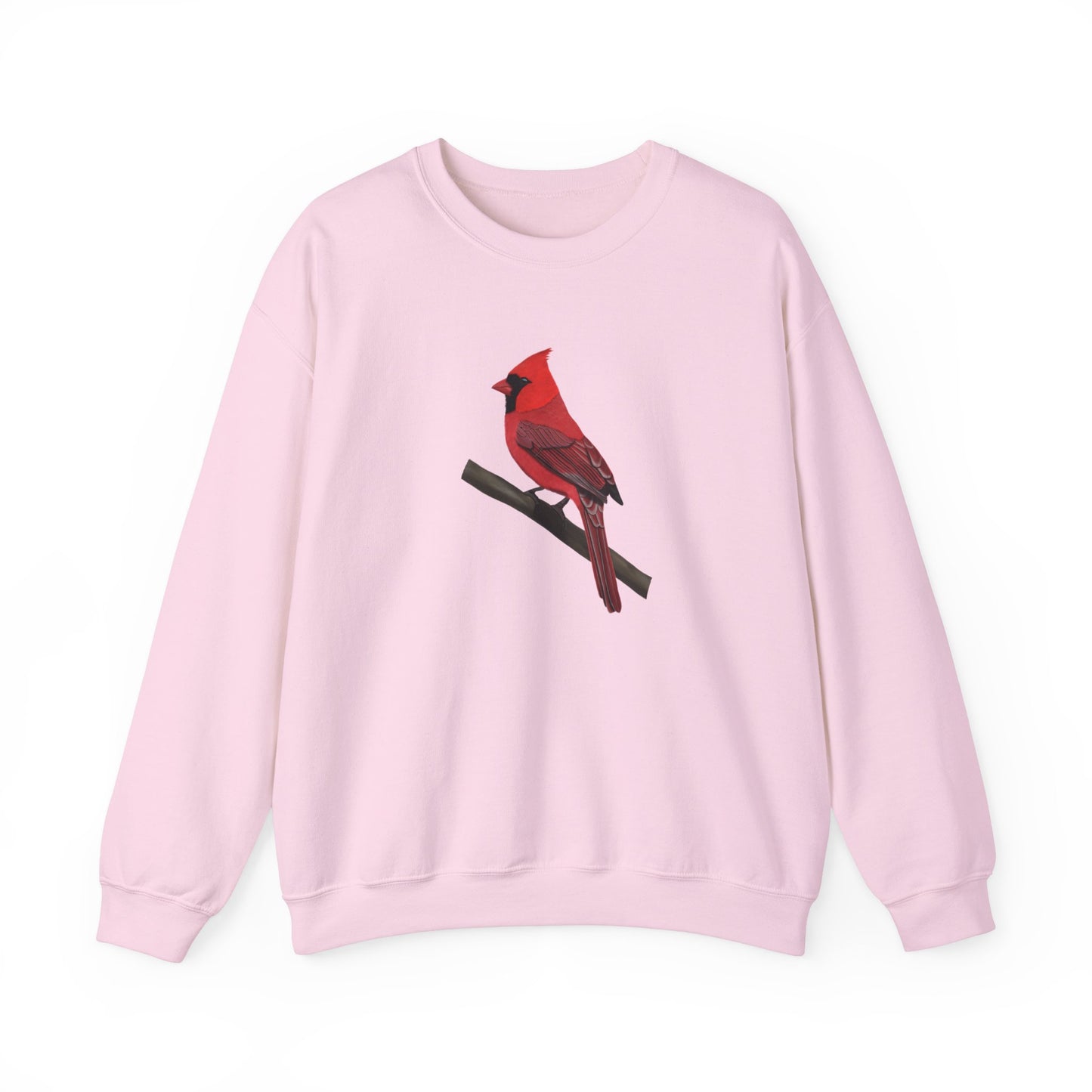 Cardinal Bird Watcher Biologist Crewneck Sweatshirt