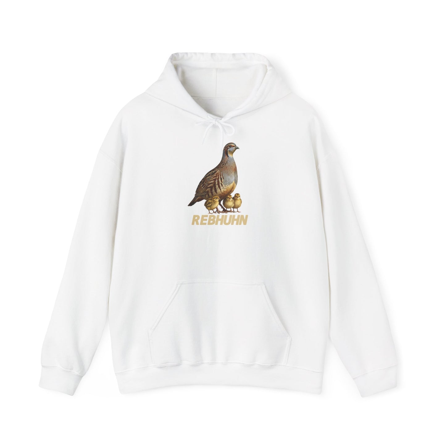 Rebhuhn Hoodie - Vogel Kapuzenpullover für Vogelbeobachter & Naturliebhaber mit Vogelmotiv