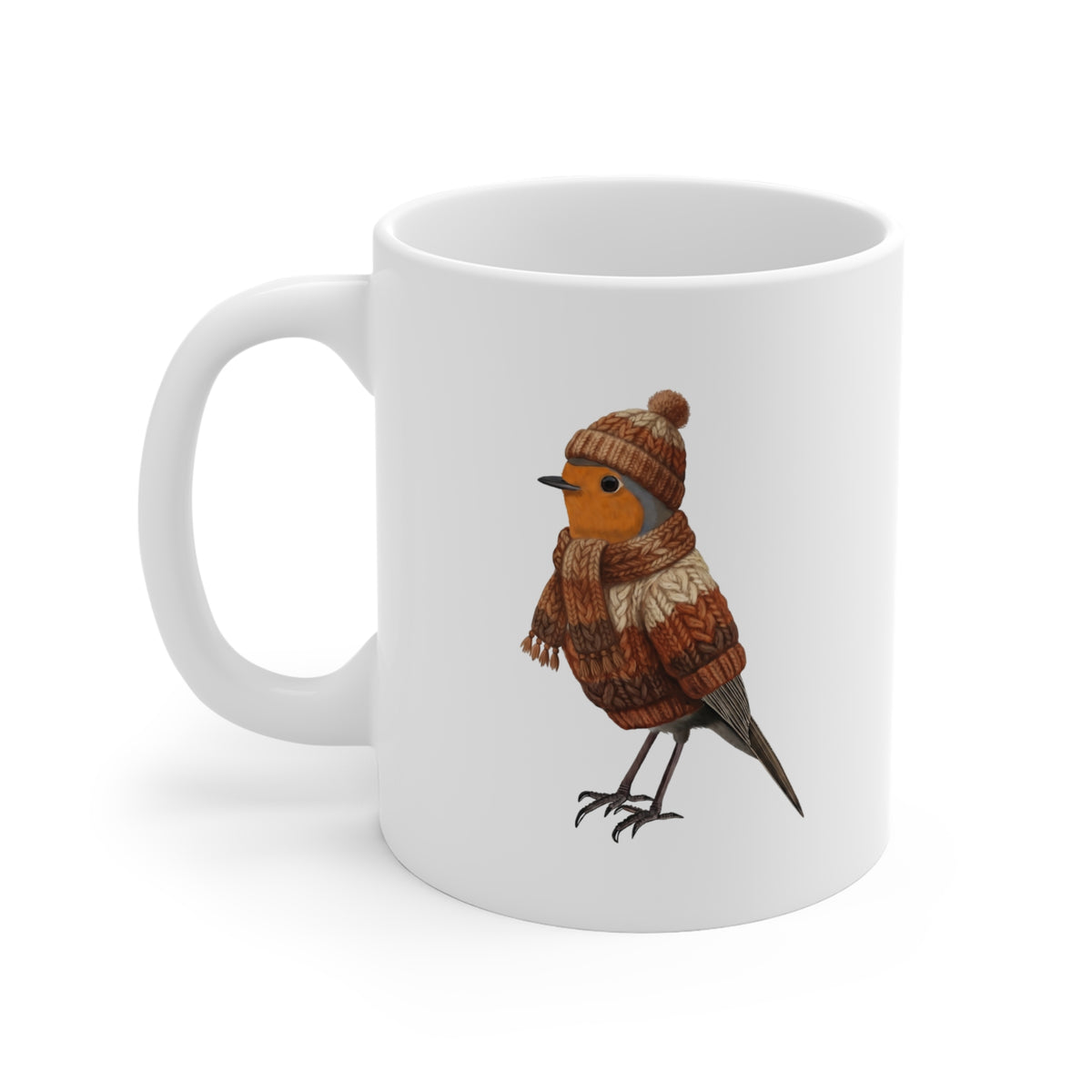 Rotkehlchen Tasse – 11 oz und 11oz Stil
