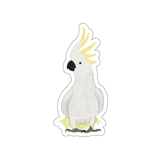 Cockatoo Bird Kiss-Cut Stickers