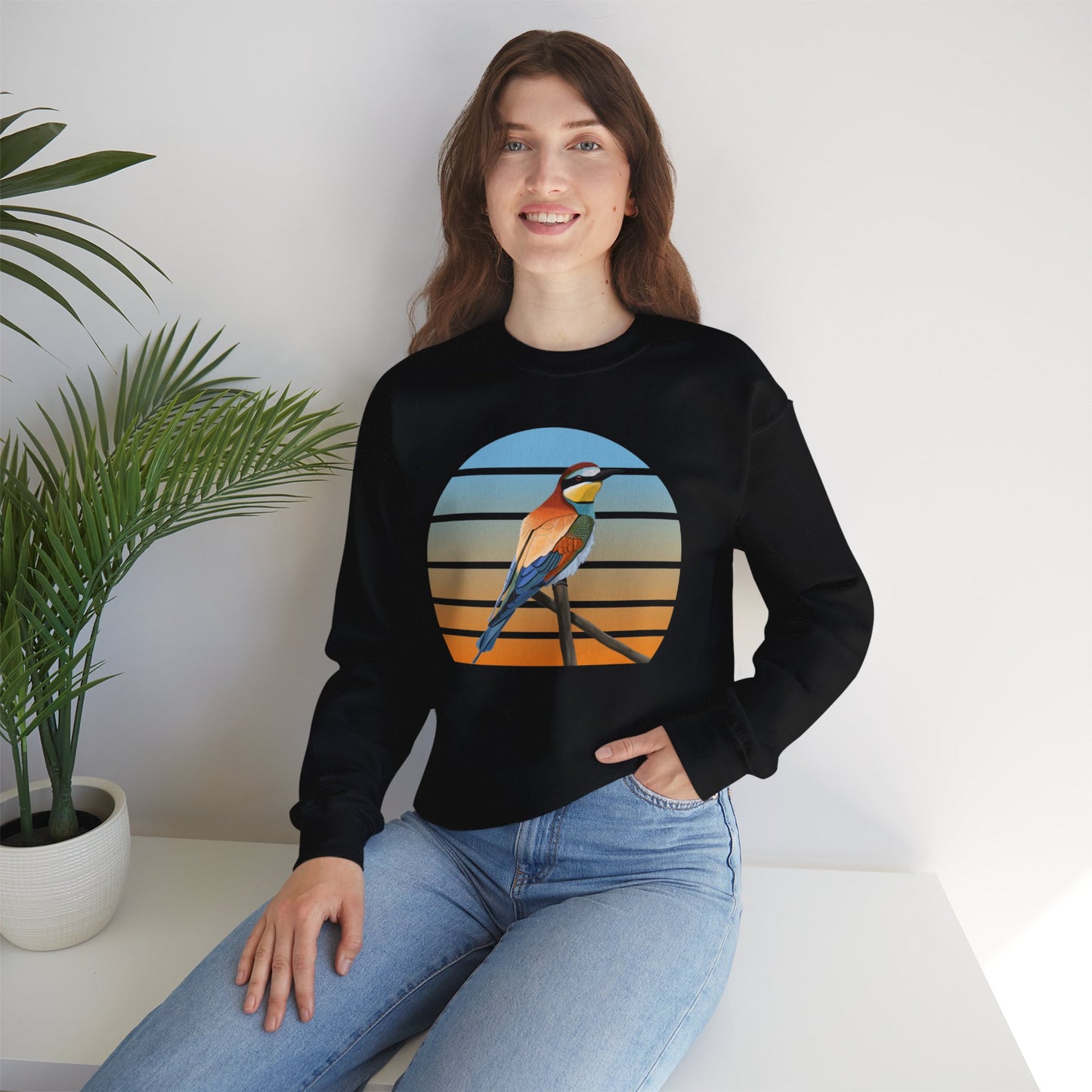 Bee-Eater Birdlover Ornithologist Bird Sweatshirt