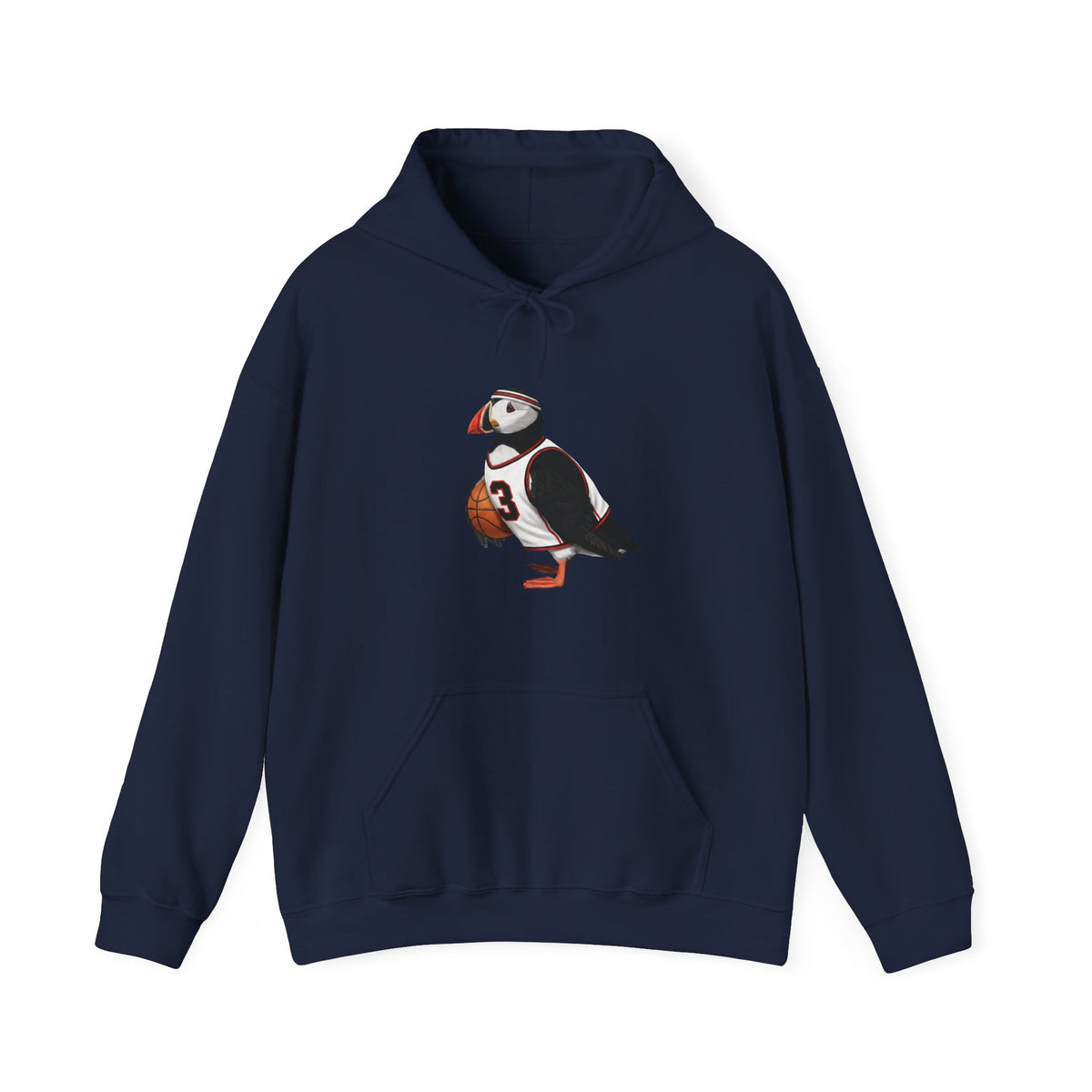 Puffin Hoodie in Black